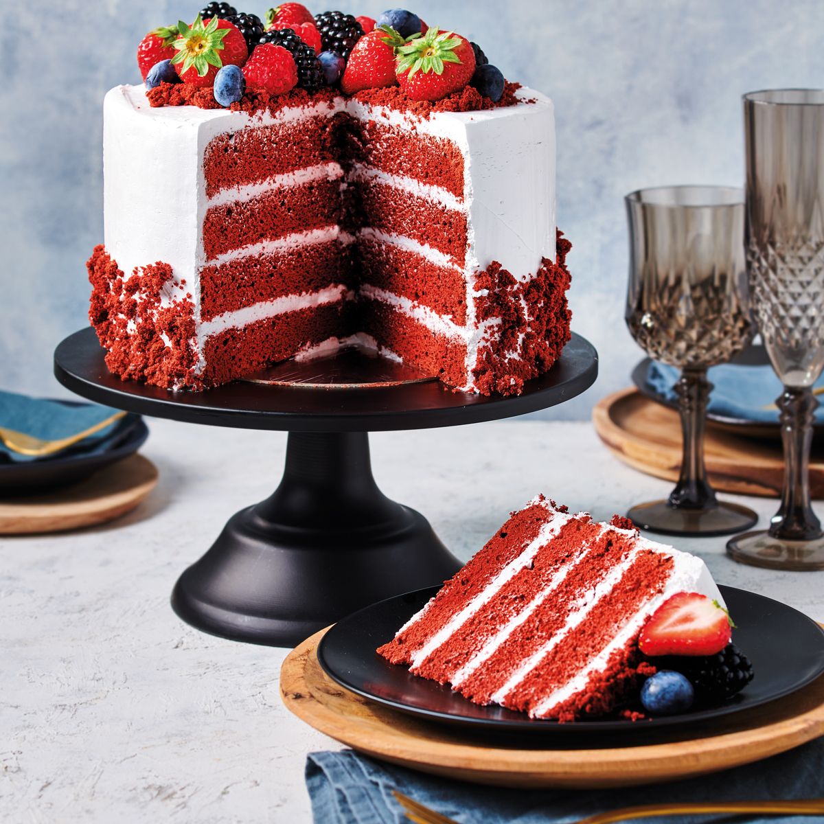 RED VELVET MEŠANICA ZA BISKVIT 1KG