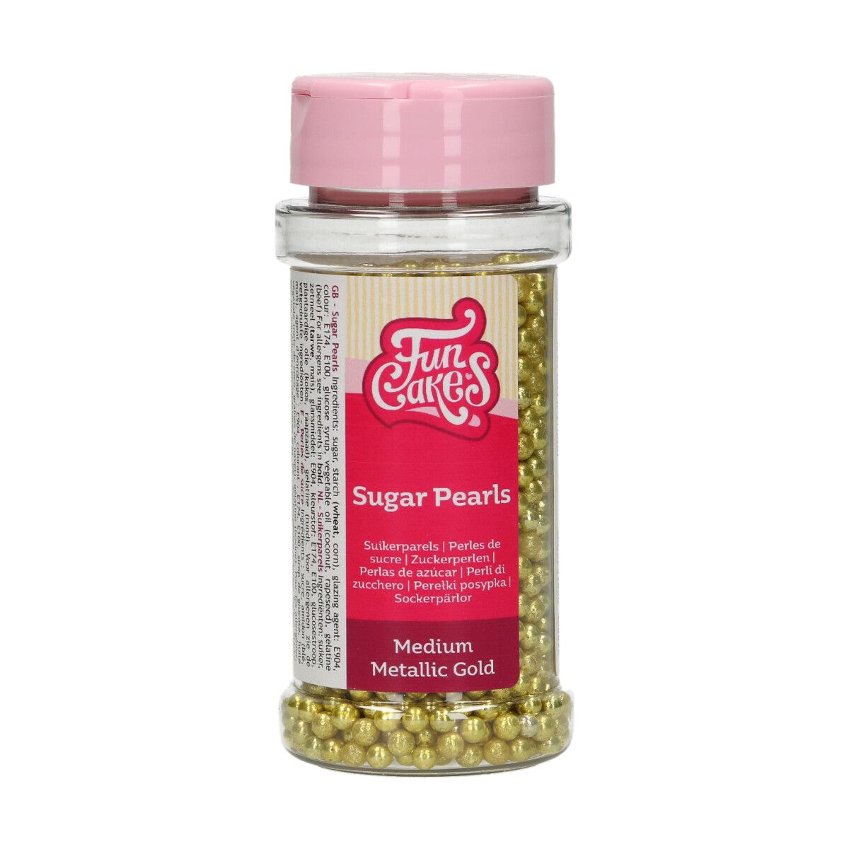 SLADKORNI POSIP METALLIC ZLAT 80 G
