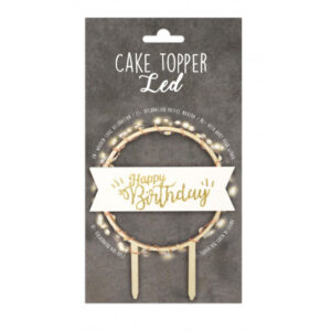 Topper LED Birthday