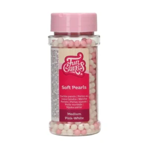 SLADKORNI POSIP MEDIUM PINK/BEL 60 G