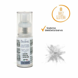 Sprej na potisk srebrn 10g