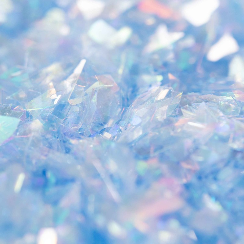 Magic sparkle akvamarin bleščice