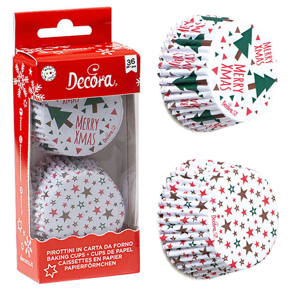 Muffin košarice Merry xmas