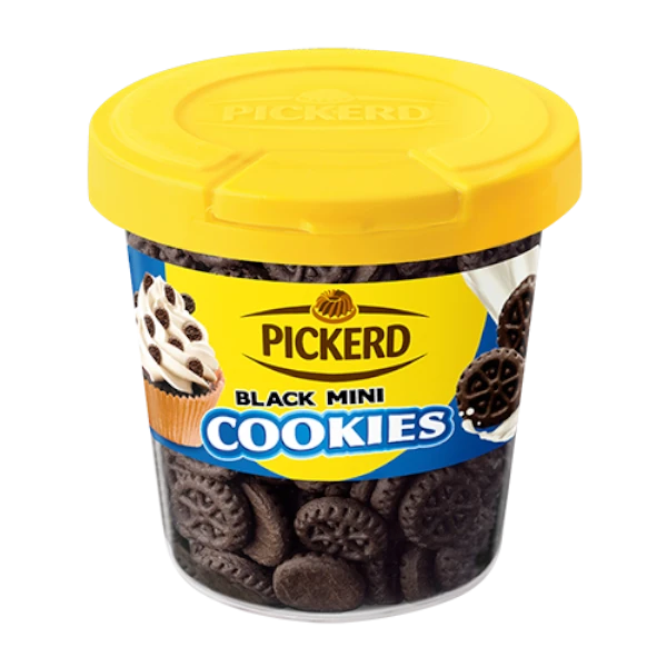 Mini črni piškotki